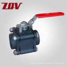 3PC Stainless Steel Threaded Ball Valve 2000PSI